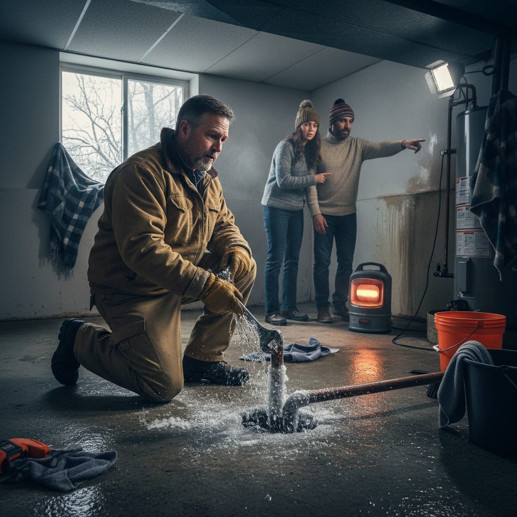 Emergency Plumbing: What to Do During a Winter Freeze in Montgomery County