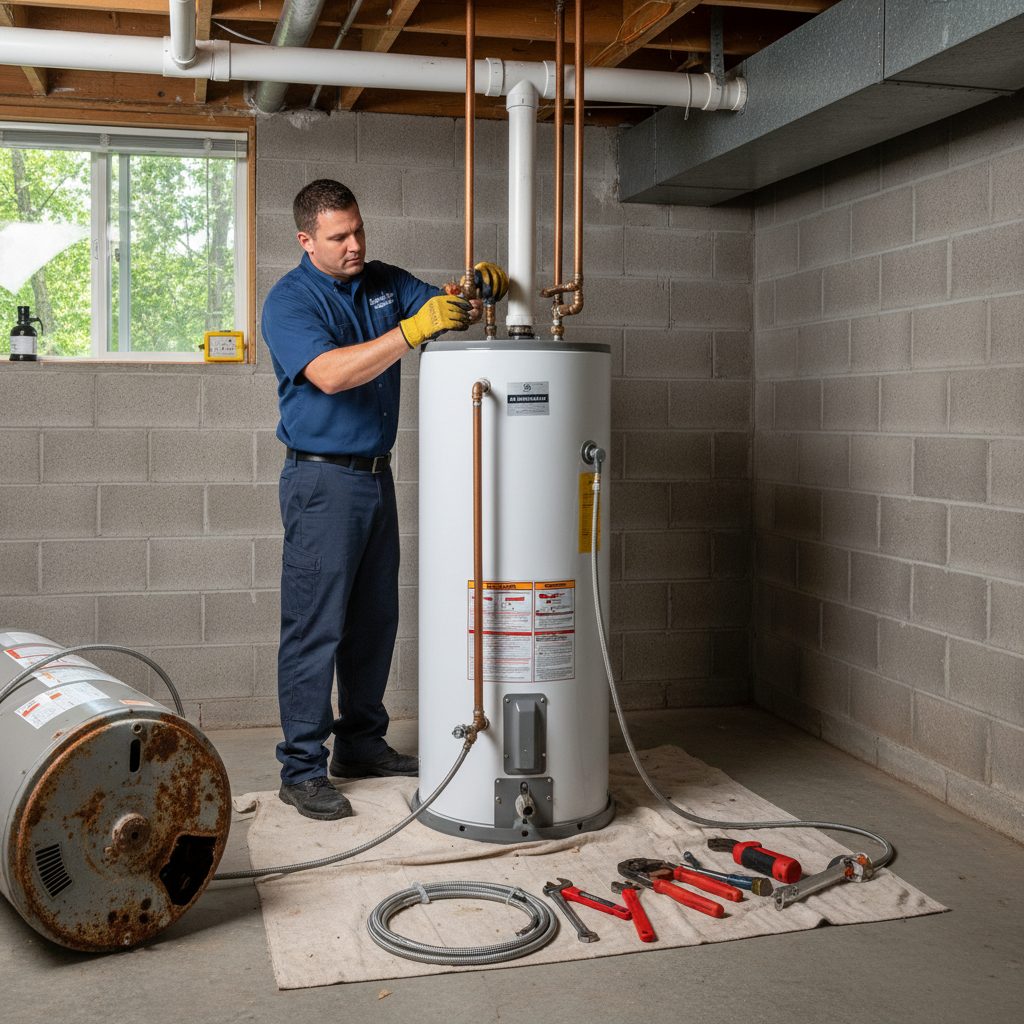 Water Heater Installation in Clarksville